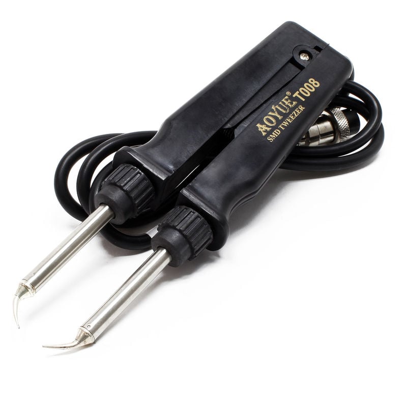 

Pinzas térmicas T008-P Macro para estación soldadura Int9378 PRO Accesorios soldadura - Aoyue