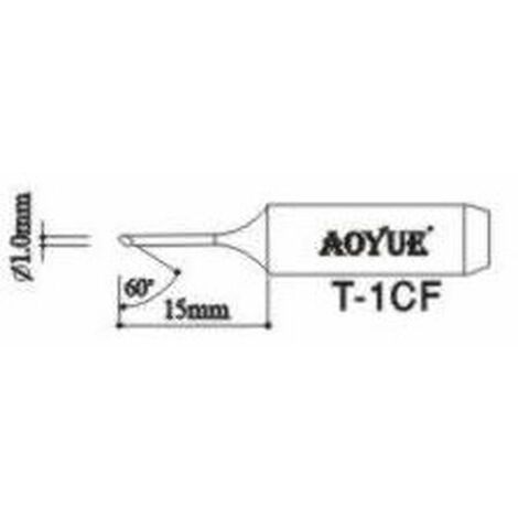 AOYUE T1CF Repuesto punta soldador