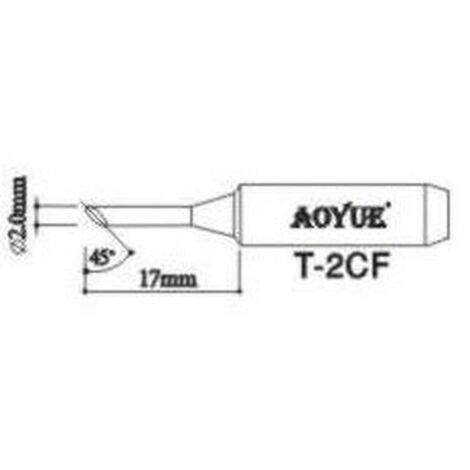 AOYUE T2CF Repuesto punta soldador