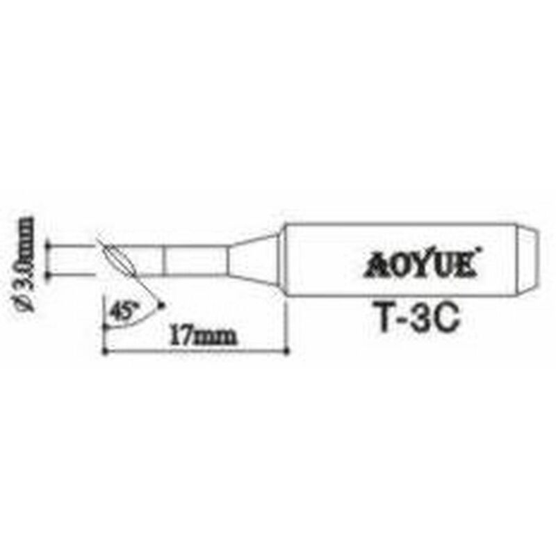 Aoyue - T3C Repuesto punta soldador