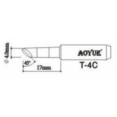 AOYUE T4C repuesto punta soldador