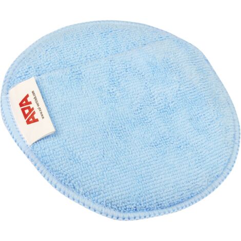 APA Polierhandschuh blau, rund ca. Ø 15 cm Poliertücher