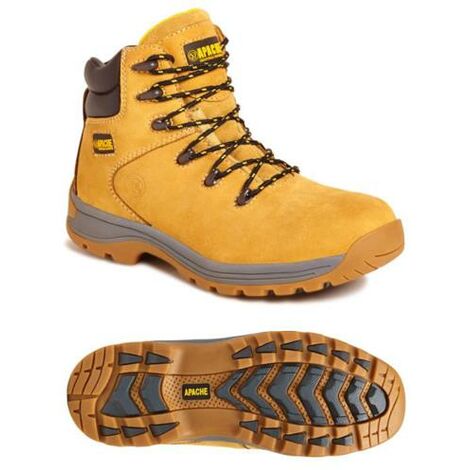 APACHE AP314CM WHEAT SAFETY BOOTS UK9