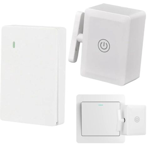 Apague Artefacto Luces  Pulsador Botón Interruptor Inteligente  Interruptor Luz Inalámbrico Con Control Remoto, Interruptor Luz Automático Con Mando Distancia, Operador Interruptor Luz