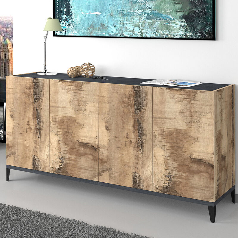 

Aparador 160x40cm 4 puertas recibidor comedor diseño Audrey Report