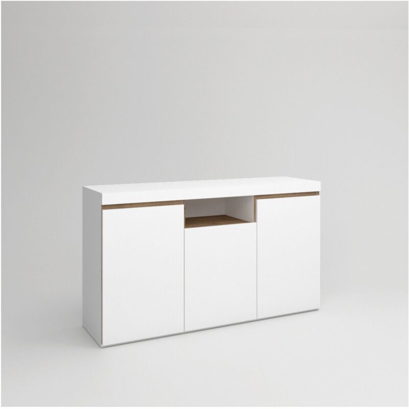 

Aparador 3 Puertas 140 Cm Elis Ancho: 140,1 X Largo: 39,6 X Alto: 80,5