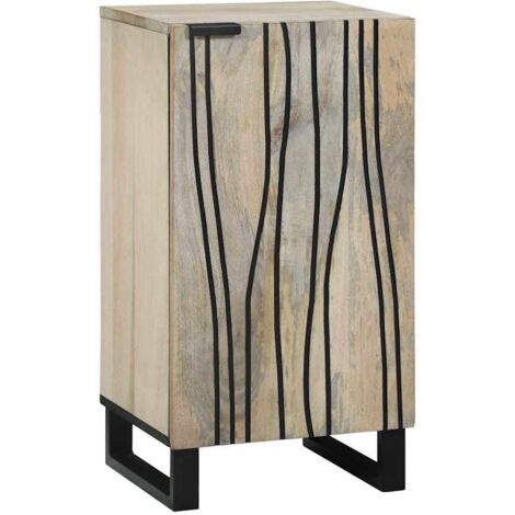 Aparador  40 x 33 x 75 cm madera maciza de mango