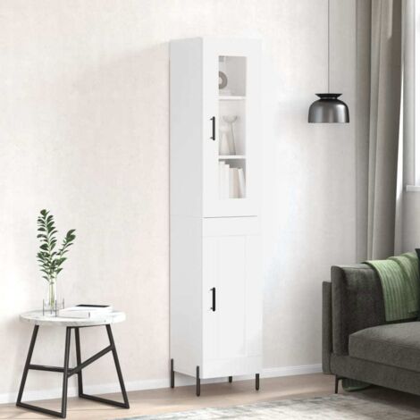 Aparador alto madera contrachapada  34,5x34x180 cm