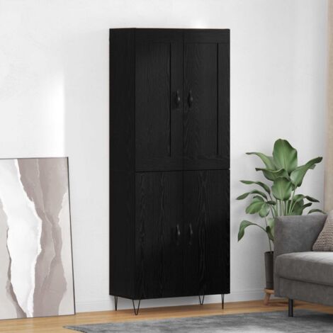 Aparador alto Roble Negro 69,5 x 34 x 180 cm