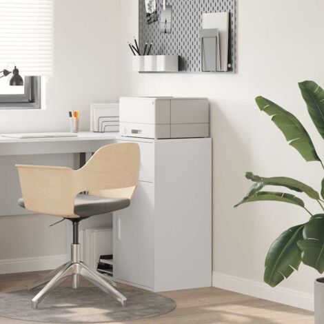 Aparador Blanco 38 x 34.5 x 75 cm Madera contrachapada vidaXL