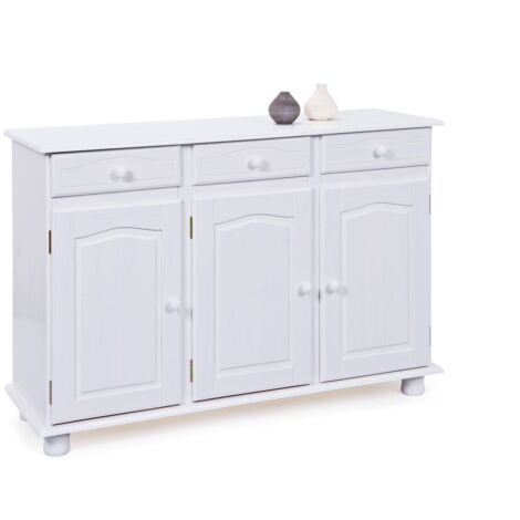 Aparador - Cómoda Blanca 43x130x87h cm