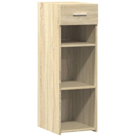 Aparador cómoda cómoda armario mueble organizador cocina salón salón Sonoma 30 x 42,5 x 93 cm madera contrachapada marrón 020031505