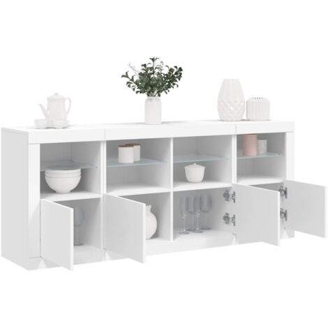 Aparador con luces LED  163x37x67 cm
