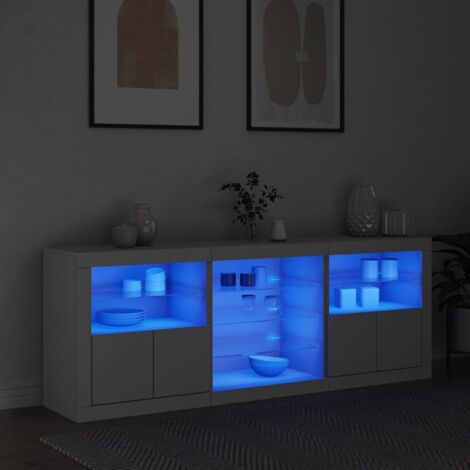 Aparador con luces LED  181,5x37x67 cm