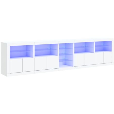 Aparador con luces LED  283x37x67 cm