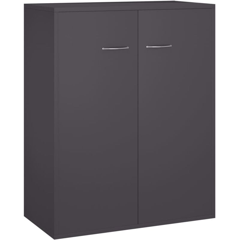 

Aparador de Aglomerado 60x30x75 cm Gris - Gris - Vidaxl
