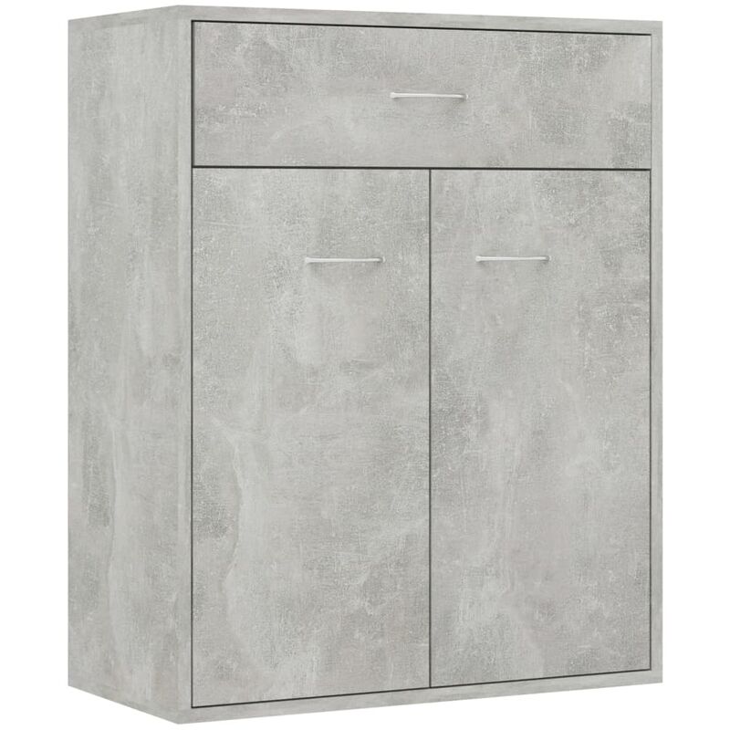 

Aparador de Aglomerado 60x30x75 cm Gris Hormigón - Gris - Vidaxl
