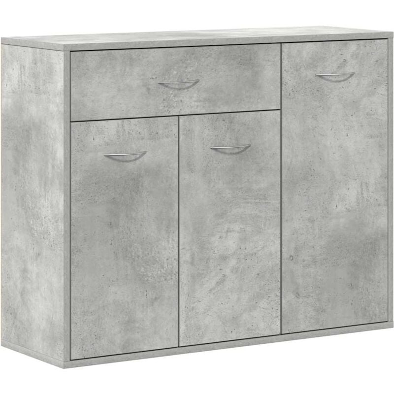 

Aparador de Aglomerado 88x30x70 cm Gris Hormigón - Gris - Vidaxl
