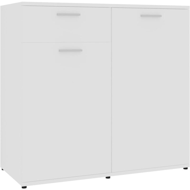 

Aparador de Aglomerado Blanco 80x36x75 cm - Blanco - Vidaxl