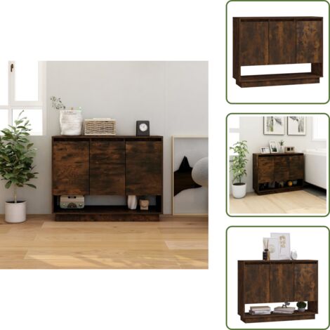 Aparador de aglomerado roble Sonoma 97x31x75 cm