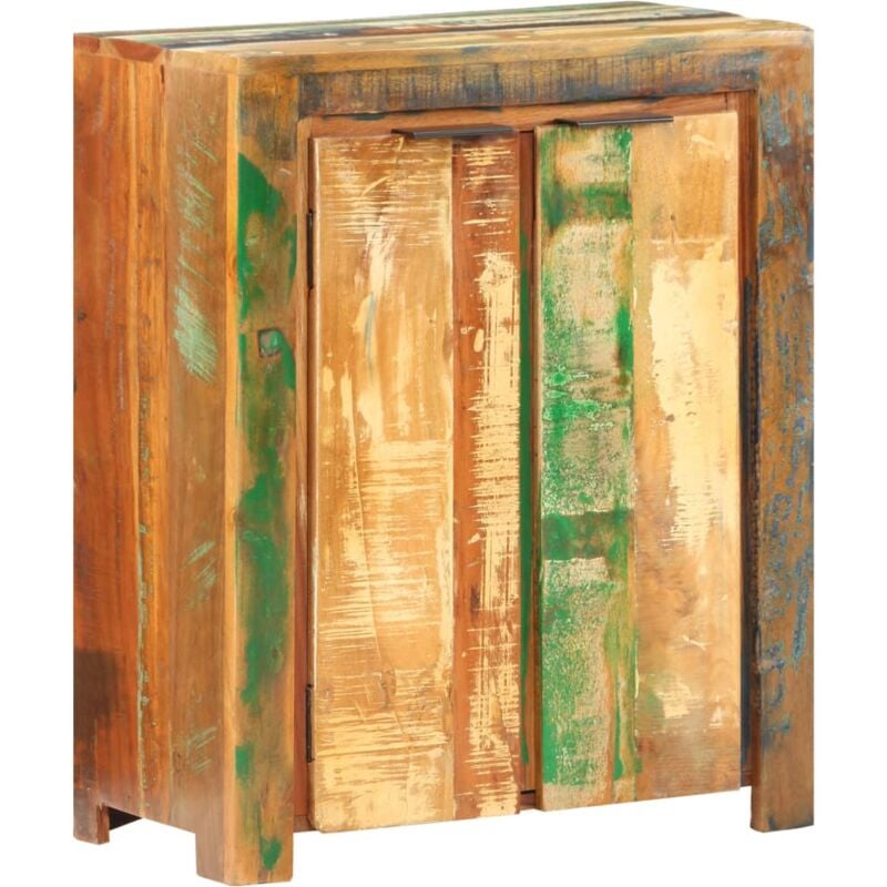 

Vidaxl - Aparador 59x33x75 cm de Madera Maciza Reciclada - Multicolor