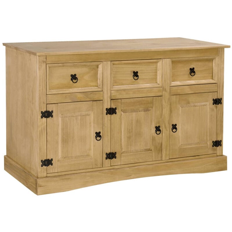 

Aparador de madera de pino mexicano gama Corona 132x43x78 cm