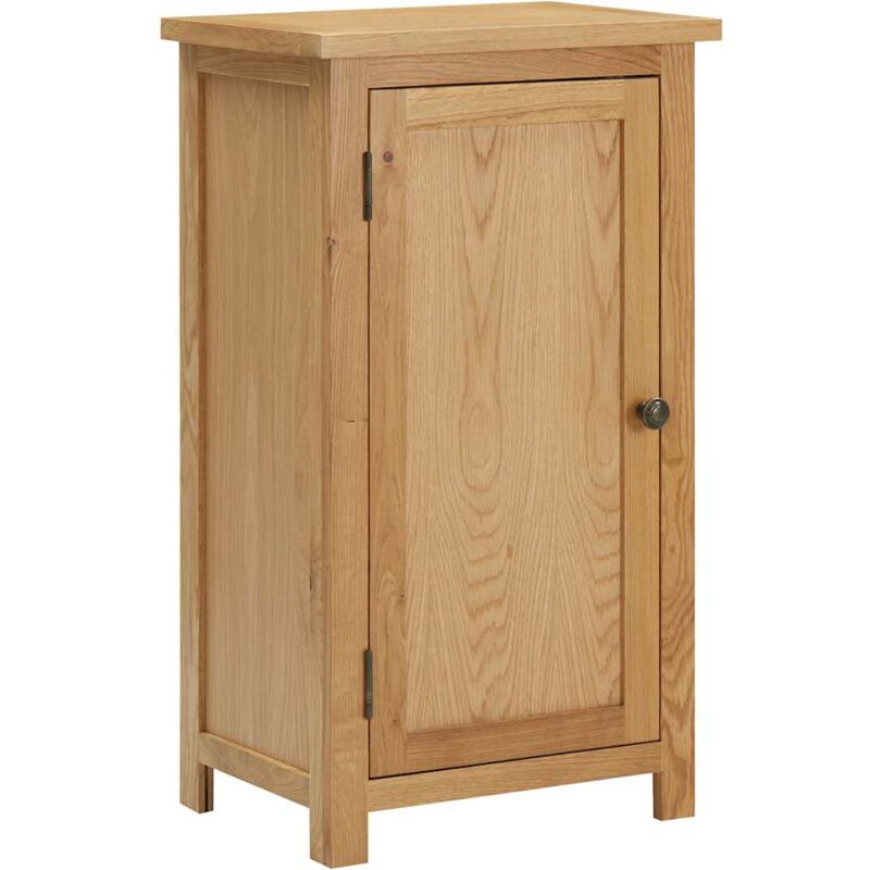 

vidaXL Madera Maciza de Roble Aparador 45x32x85 cm Marrón - Marrón