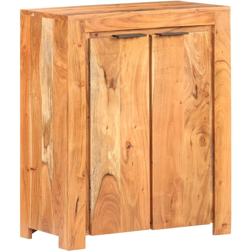 

vidaXL Aparador 59x33x75 cm de Madera Maciza de Acacia - Marrón