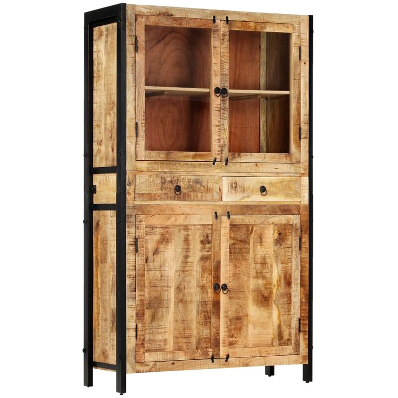 

Aparador de madera maciza de mango 100x40x175 cm