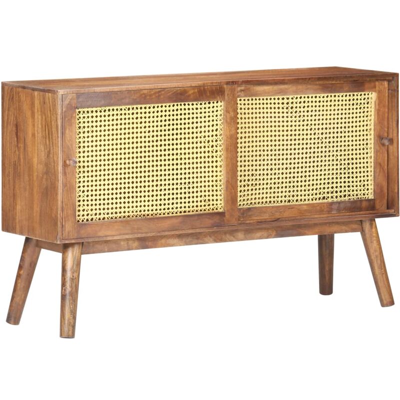 

Aparador de madera maciza de mango 112x30x65 cm