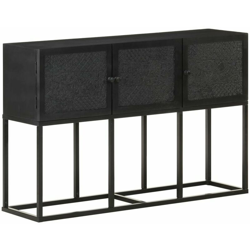 

Aparador de madera maciza de mango 115x30x76 cm
