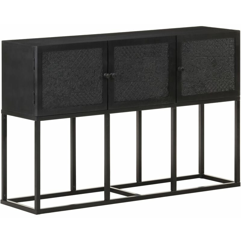 

Aparador de madera maciza de mango 115x30x76 cm