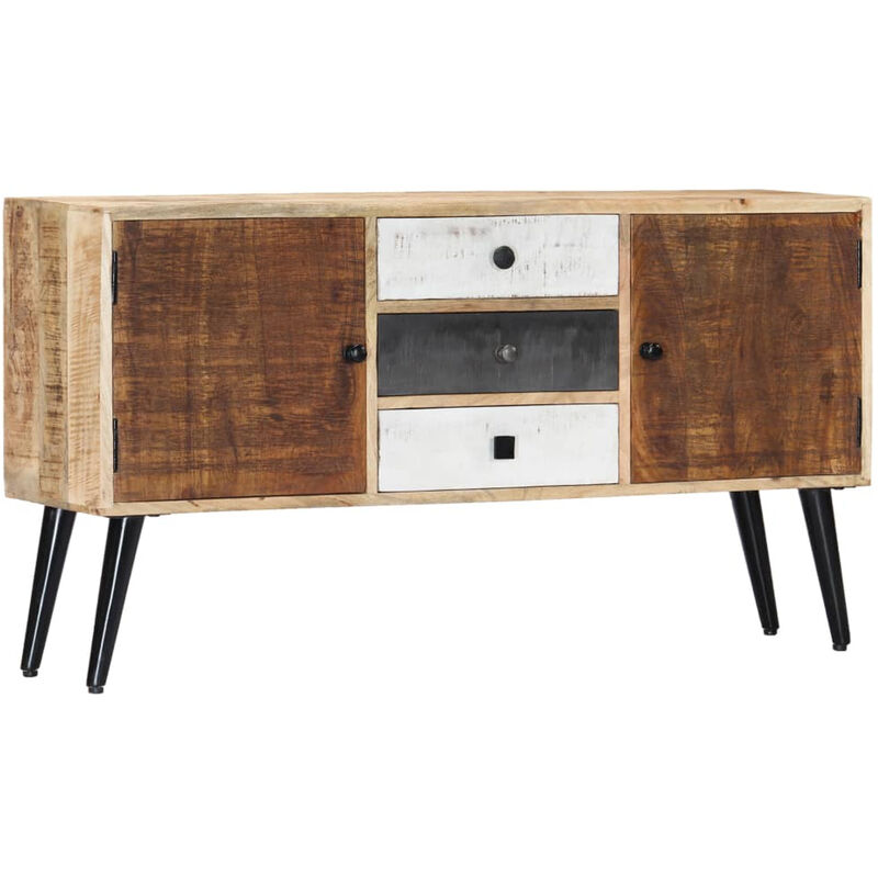 

Aparador de madera maciza de mango 118x30x62 cm
