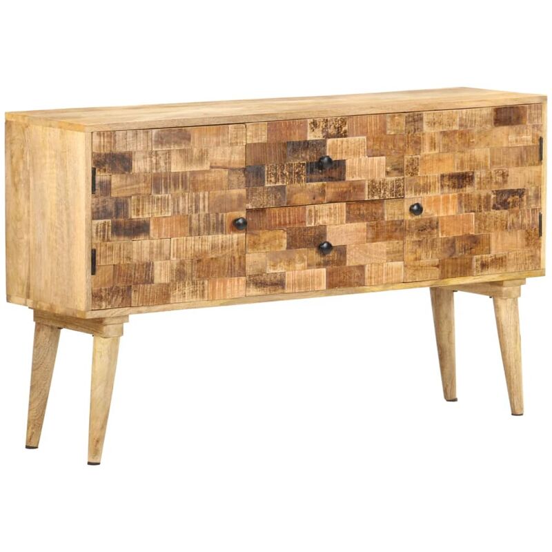 

Aparador de madera maciza de mango 120x30x70 cm