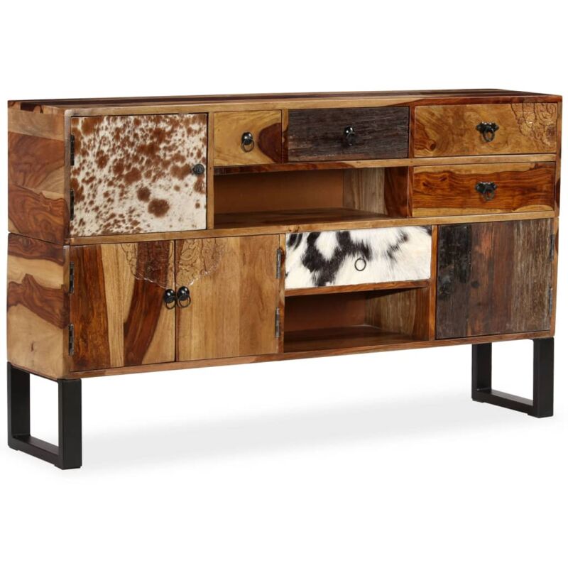 

Aparador 140x30x80 cm de Madera Maciza de Sheesham - Marrón - Vidaxl