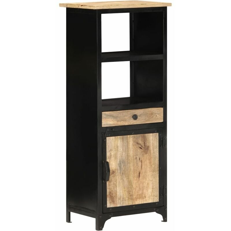 

Aparador de madera maciza de mango 45x32x110 cm