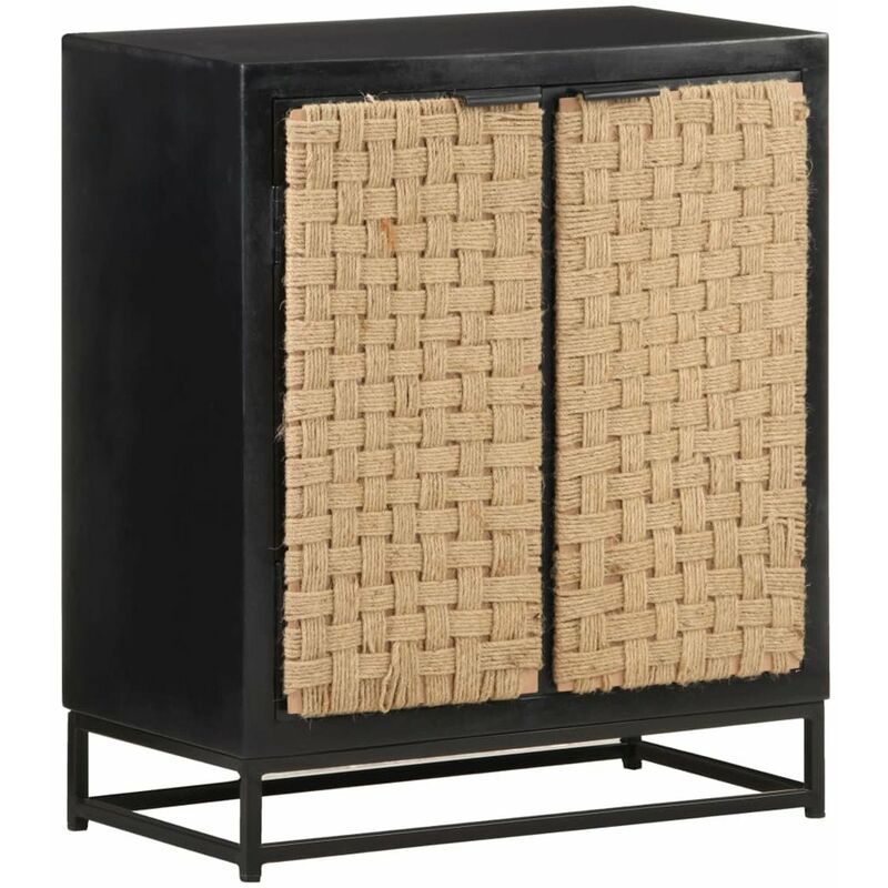 

Aparador de madera maciza de mango 60x35x70 cm