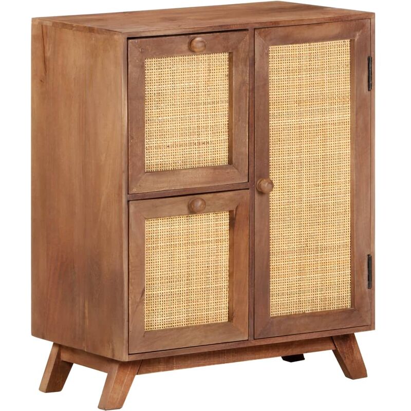 

Aparador de madera maciza de mango 60x35x75 cm
