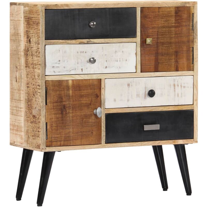 

Aparador de madera maciza de mango 70x30x78 cm