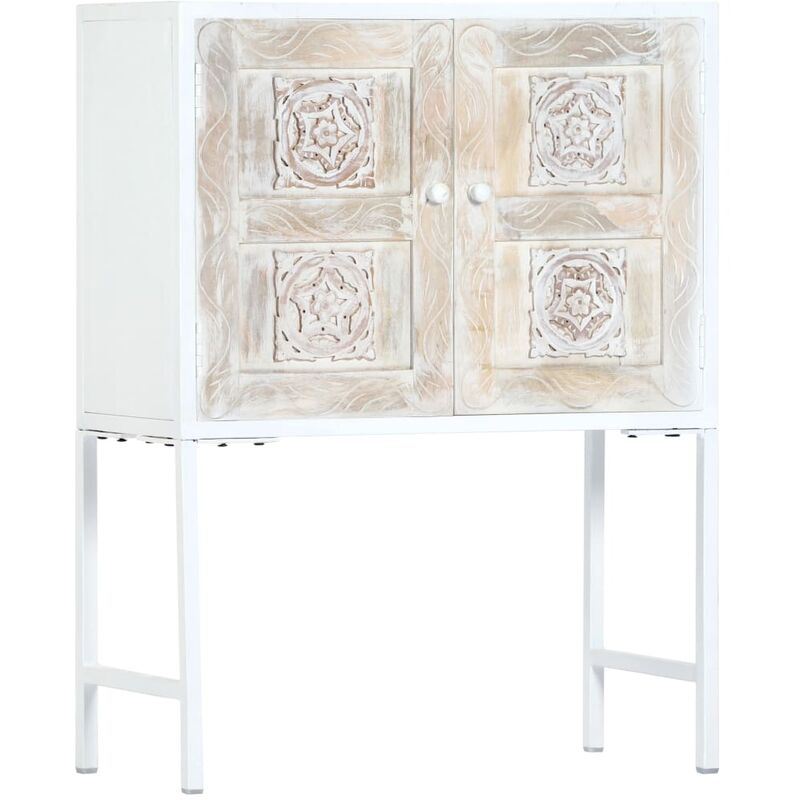 

Madera Maciza de Mango Aparador 70x30x90 cm - Marrón - Vidaxl