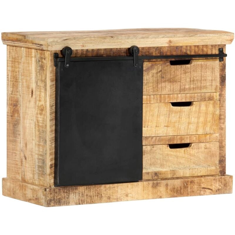 

Aparador de madera maciza de mango 80x30x60 cm