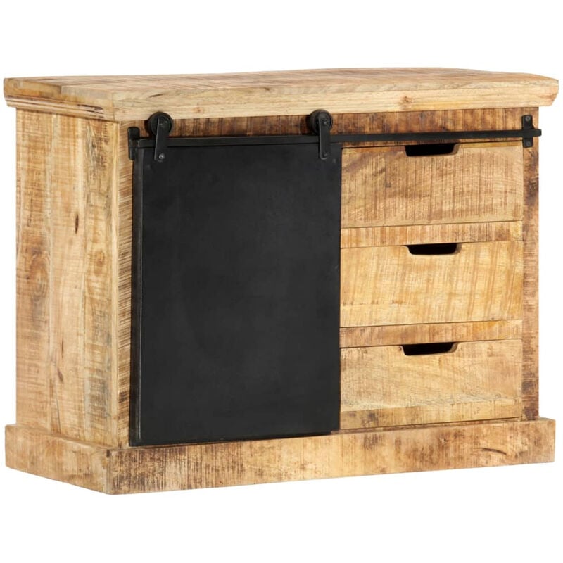 

Aparador de madera maciza de mango 80x30x60 cm