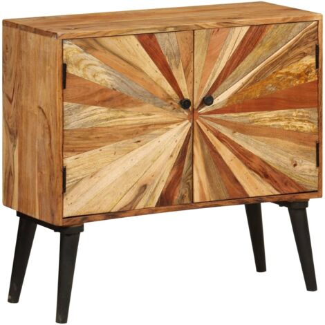 Aparador de madera maciza de mango 85x30x75 cm vidaXL