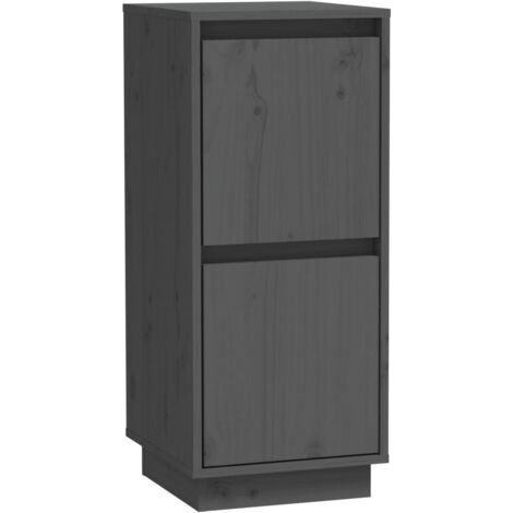 1/2x Aparador de madera maciza de pino Multicolores 31,5x34x75 cm