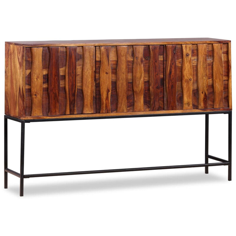 

Aparador de madera maciza de sheesham 120x30x80 cm