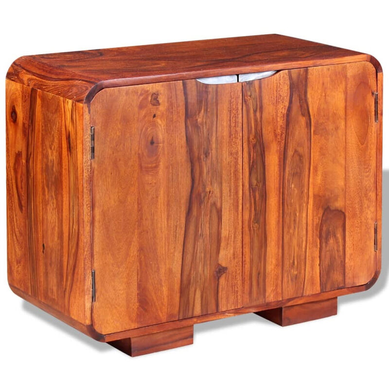 

Aparador de madera maciza de sheesham 75x35x60 cm