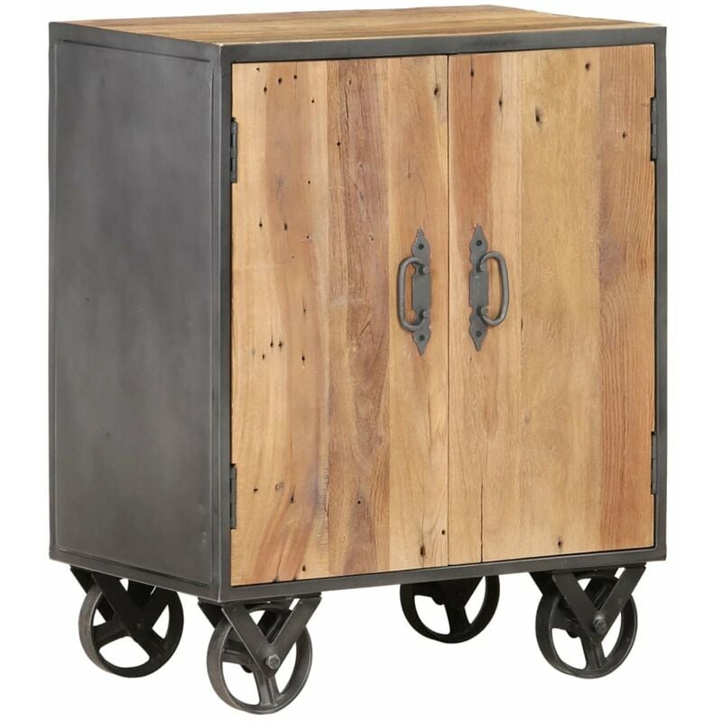 

Aparador de madera maciza reciclada 60x35x74 cm