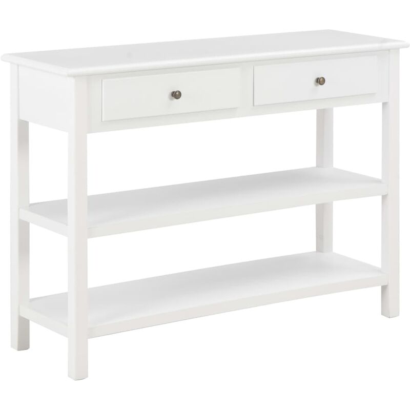 

Aparador de MDF 110x35x80 cm blanco - Blanco