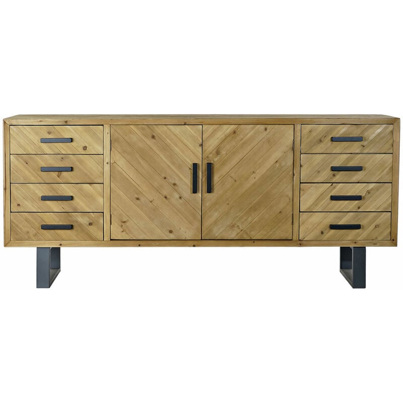 

Bh Design - Aparador DKD Home Decor Metal Abeto (180 x 40 x 80 cm)