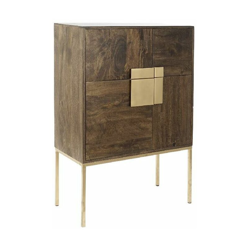 

Aparador DKD Home Decor Metal Madera de mango (80 x 38 x 118 cm)